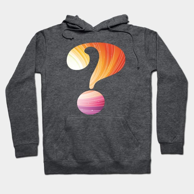 Question Mark - Symbol Hoodie by shultcreative